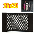 Car Trunk Elastic Storage Net Mesh Fixed Straps Car Organizer Extinguisher Storage Net Bag Seat Back Fixing Bag Auto Accessories Zpaxo 25x25
