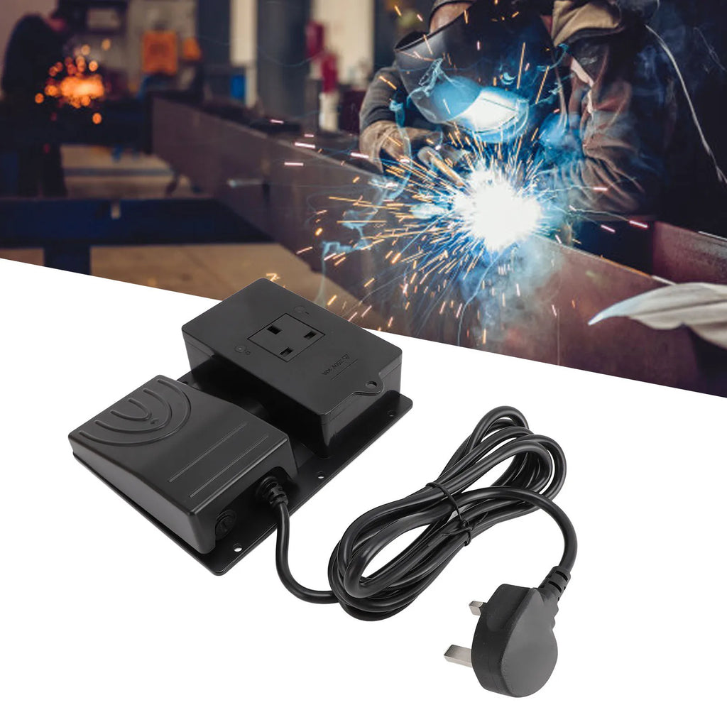 Foot Control Pedal Socket 10A Convenient Safe Handsfree Operating