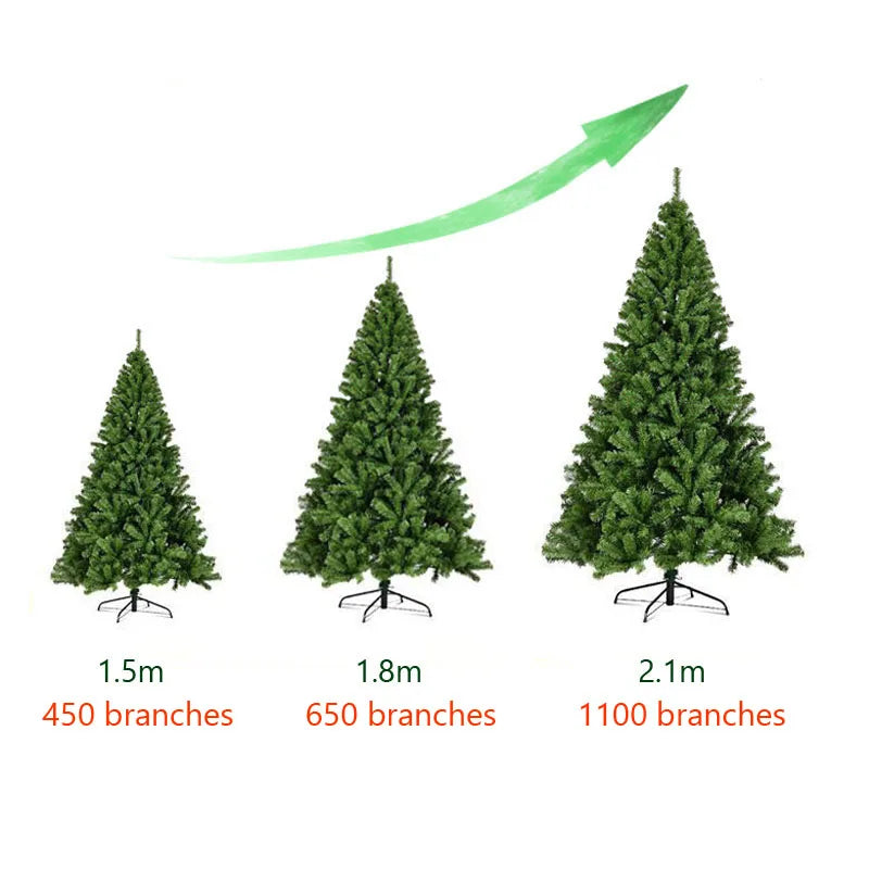 PVC Christmas Trees Home Decorations Year Noel Navidad Artificial