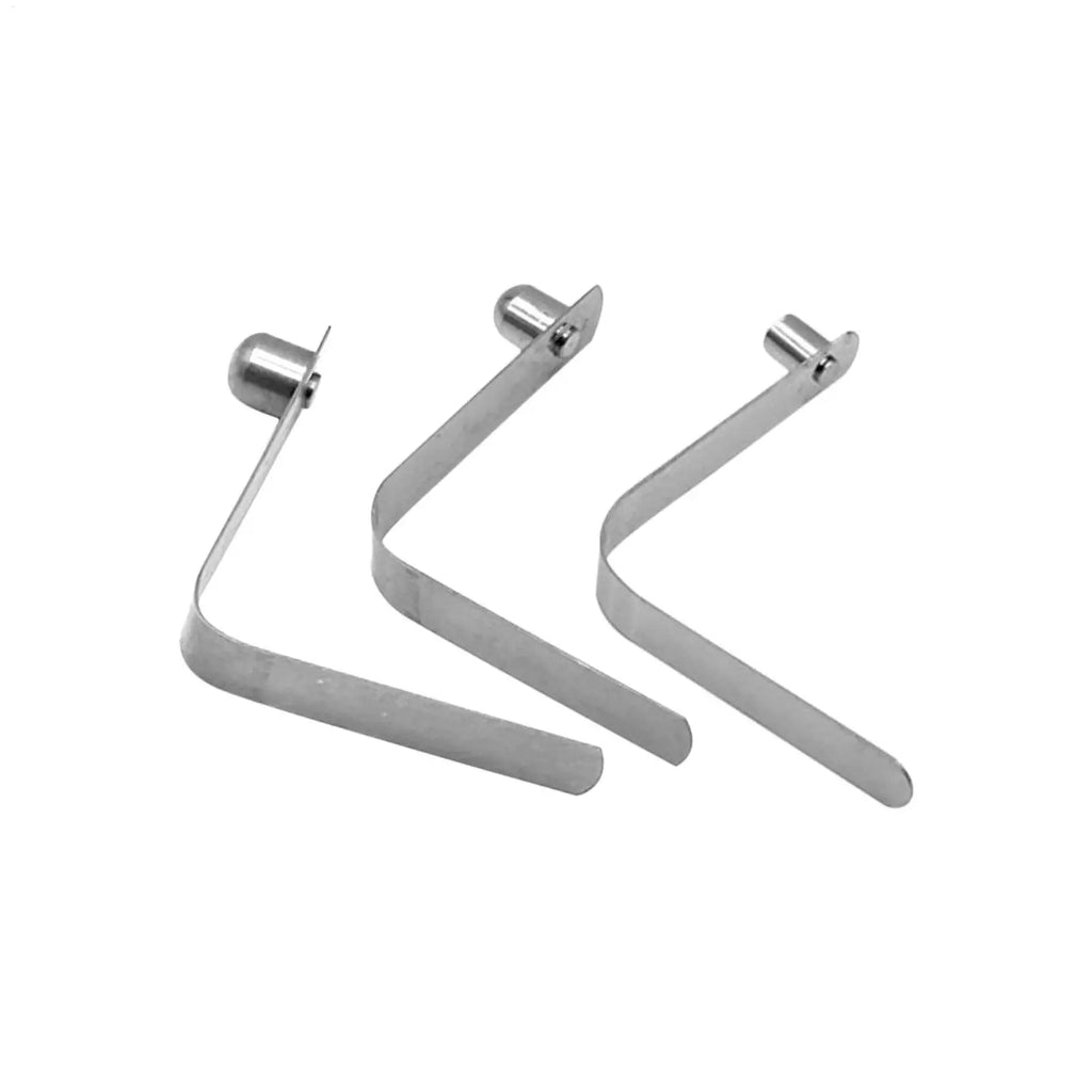 5-Pack V-Shape Spring Clips – Kayak Paddle & Tent Pole Clamps Outdoor Spring Clips Zpaxo