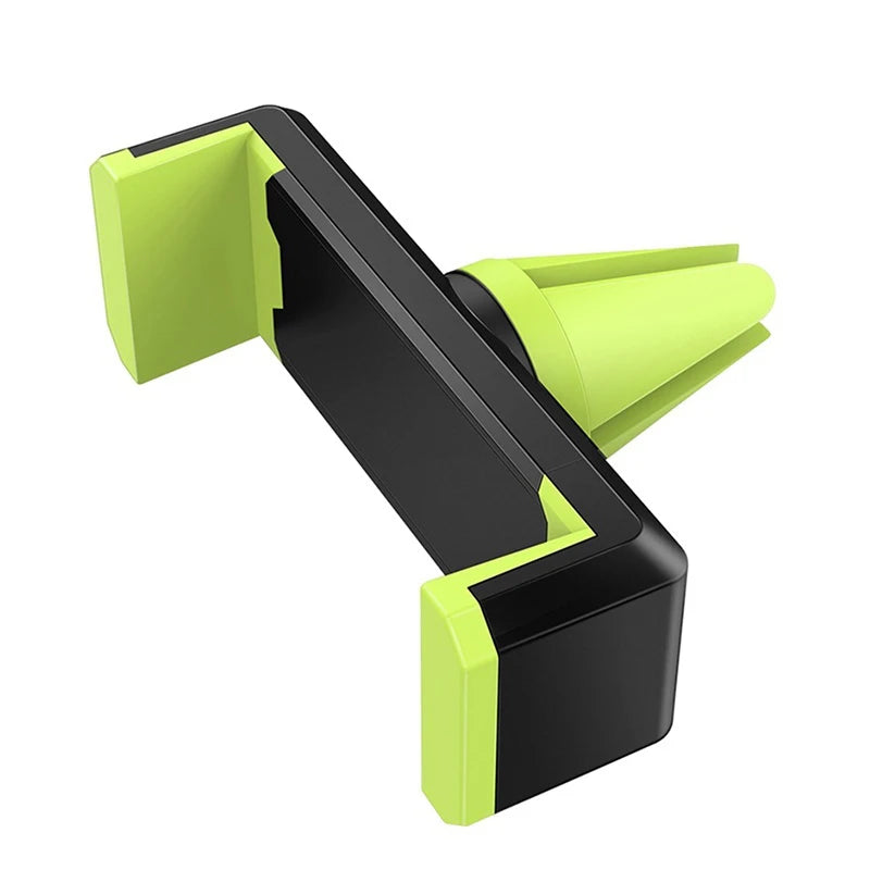 Car Vent Mount Holder Universal for Cell Phone in Car Mobile Phone Holder Stand Navigation Conditioning Outlet Mini Phone Holder Zpaxo Green