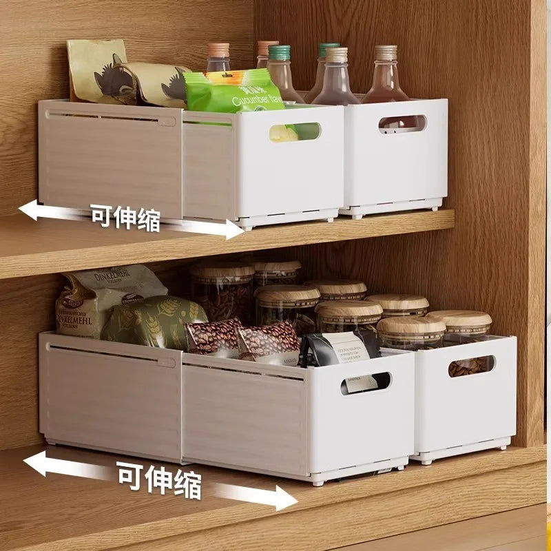 Retractable Living Room Storage Cabinets and Shelving Toys Storage Box Storage Organizer Drawers Waterproof Underwear Basket Zpaxo