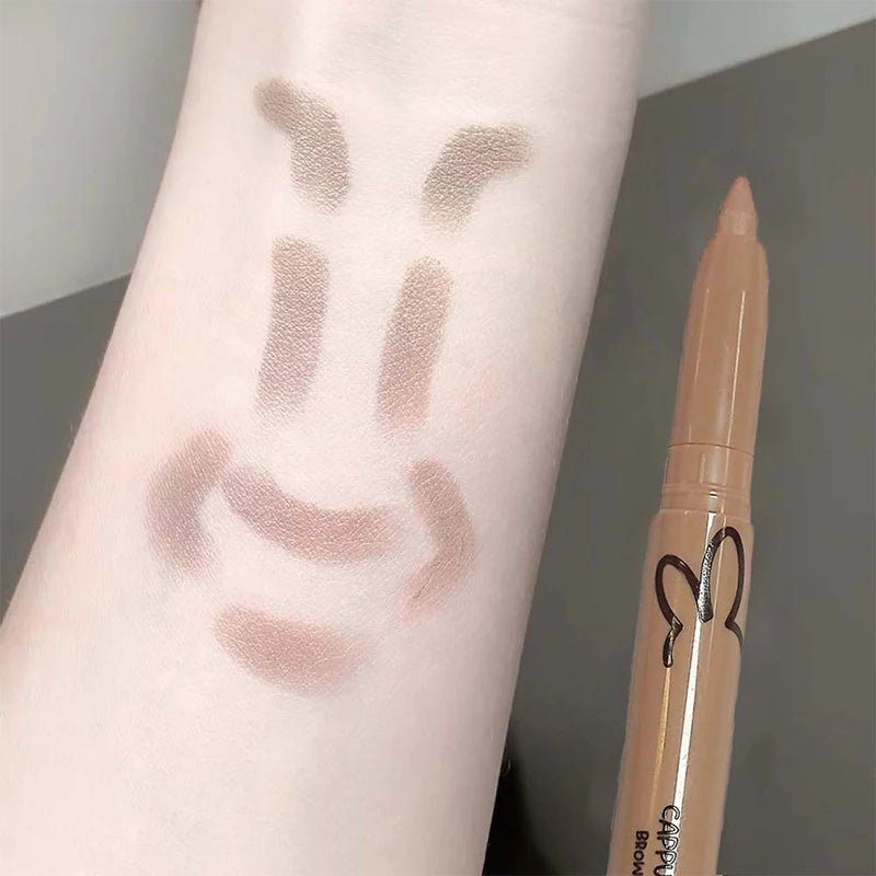 Natural Three-dimensional Contouring Pen Lasting Moisturizing Matte Concealer Contour Stick 3D Nose Shadow Face Contour Makeup Zpaxo