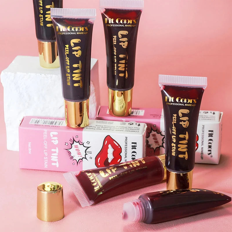 Ssxy Peel Off Lip Gloss Waterproof Long Lasting Tear-Off Liquid Lipstick Matte Lipgloss Makeup Tattoo Mask Lip Gloss Cosmetics Zpaxo