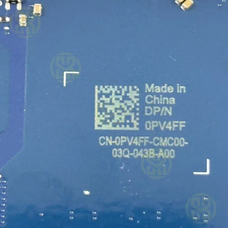 CH-0PV4FF 0PV4FF PV4FF Dell Inspiron 3590 Laptop Motherboard LA-G717P