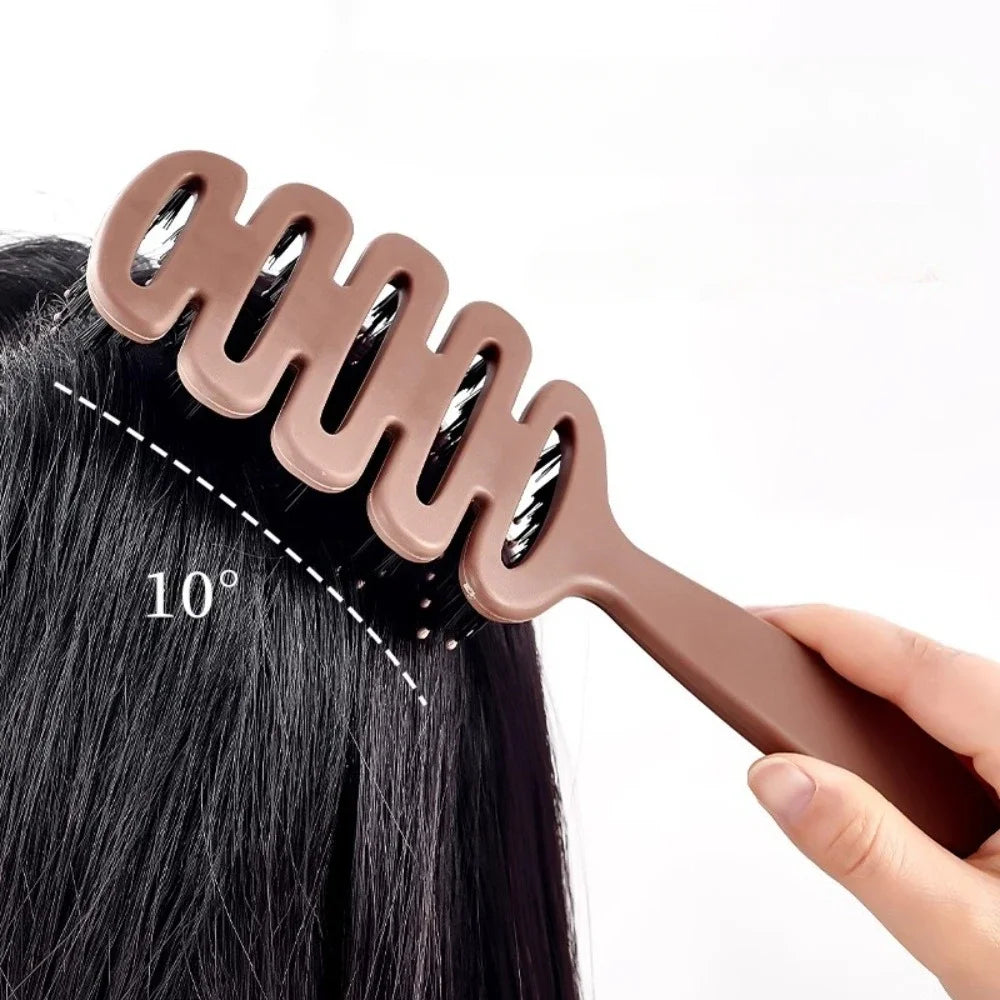 Boar Bristle Paddle Hair Brush Anti Static Comb Hairdressing Massage Comb Curly Hairbrush Salon Hair Styling Tools Makeup Tools Zpaxo