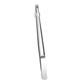 Stainless Steel Eyebrow Tweezers Flat Slant Tip Precision Facial Hair Zpaxo 1PC