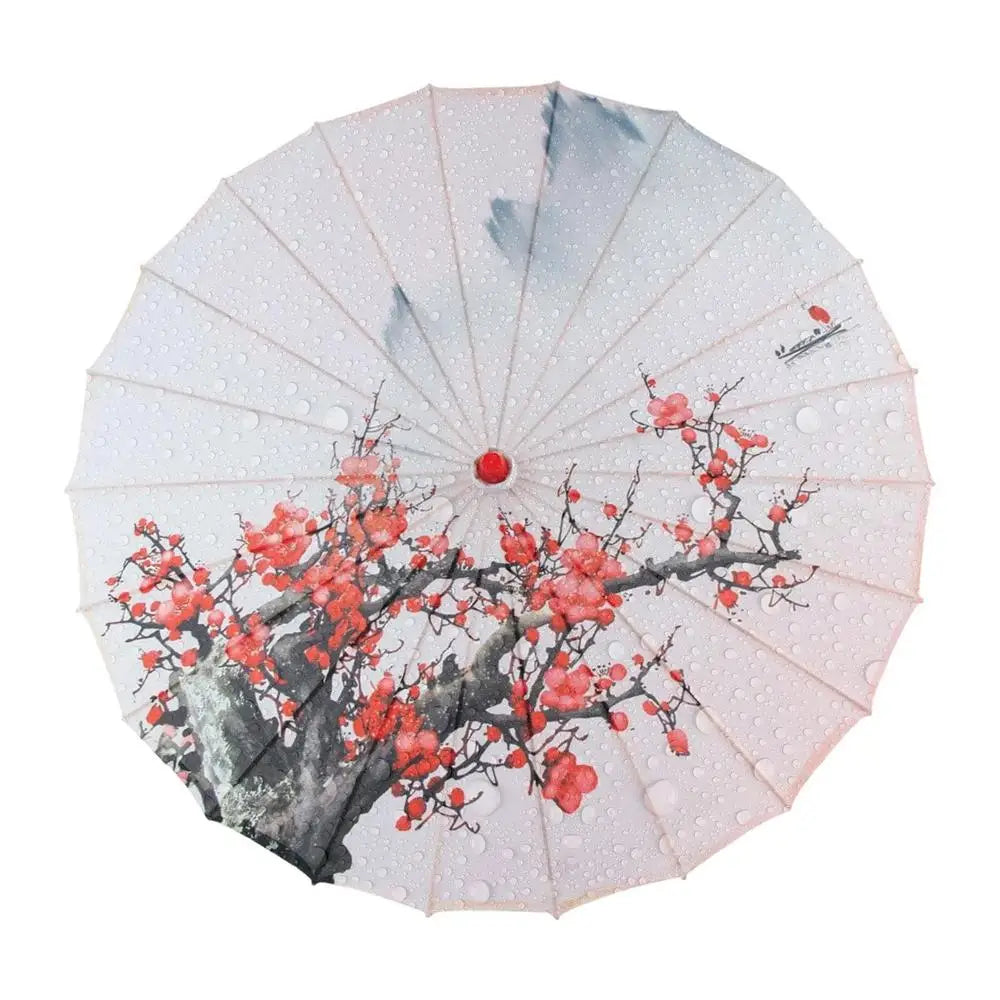 Decorative Umbrella Elegant Classical Chinese Silk Cosplay Decoration
