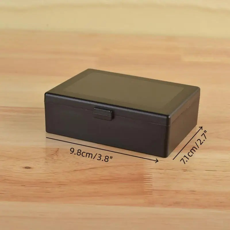 CMNew Transparent Plastic Storage Box Photocards Small Card Desk