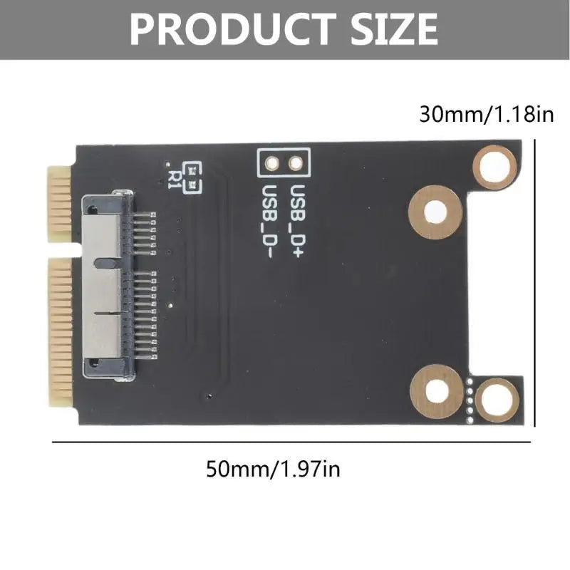 652F BCM94331CD BCM94360CD to Mini PCI-E Adapter Wireless Card Durable Zpaxo