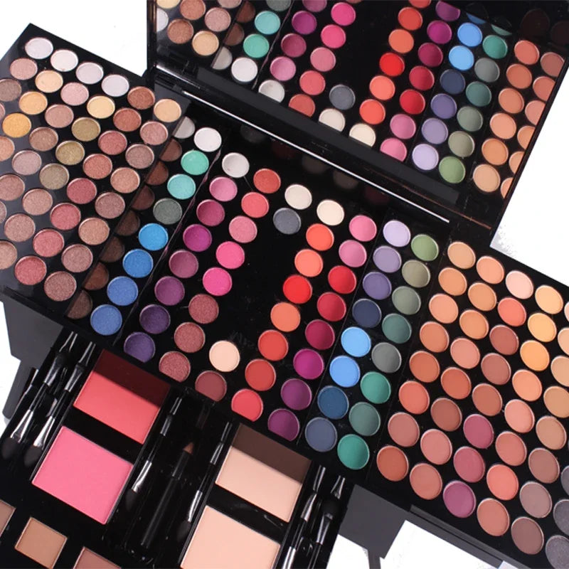 Miss Rose Professional 180 Eyeshadow Blush Cosmetic Foundation Face Zpaxo