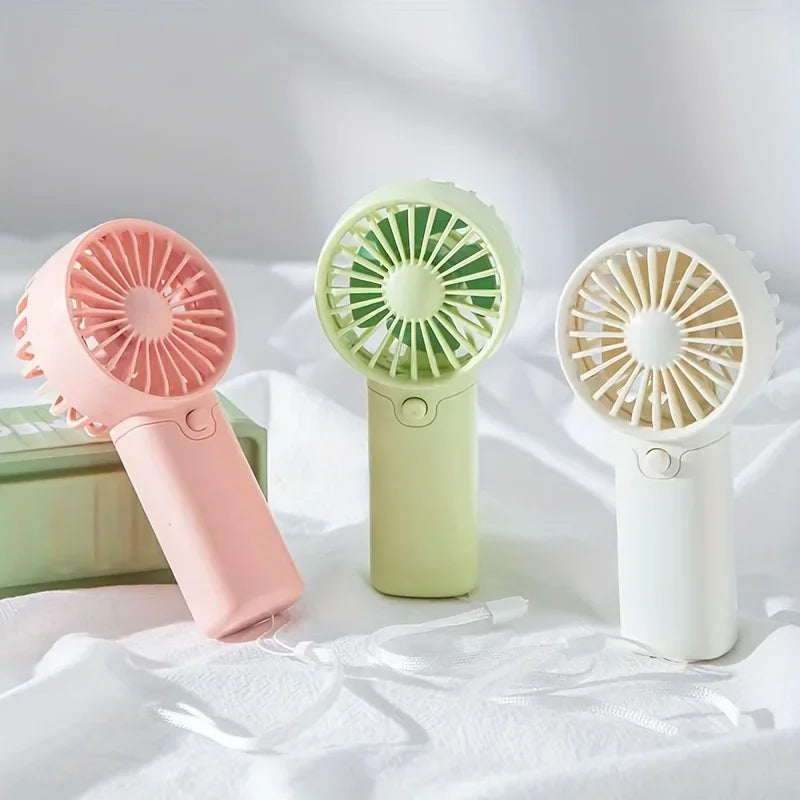 Protable Mini Fan Convenient Creative Small Handheld Pocket Hand-held
