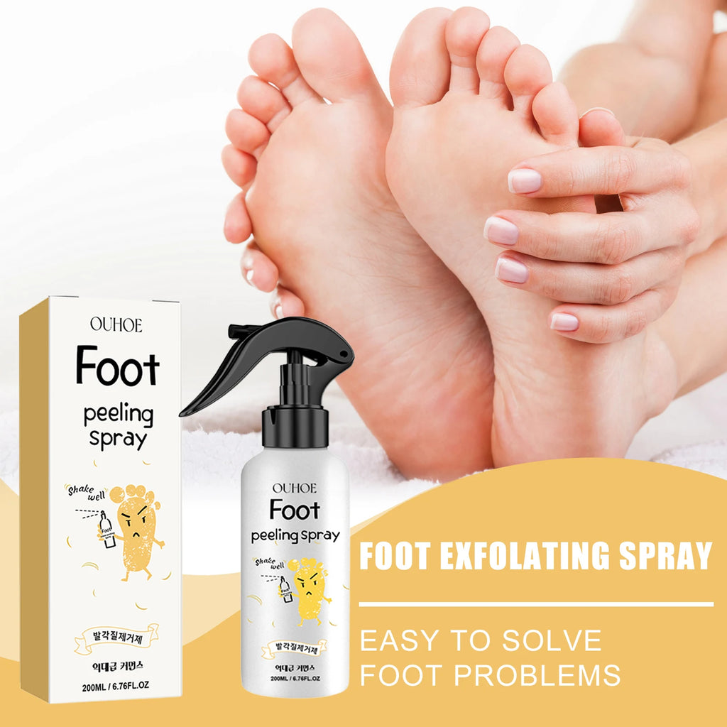 Foot Callus Remover Spray Quickly Soften Calluses Exfoliation Dry Zpaxo