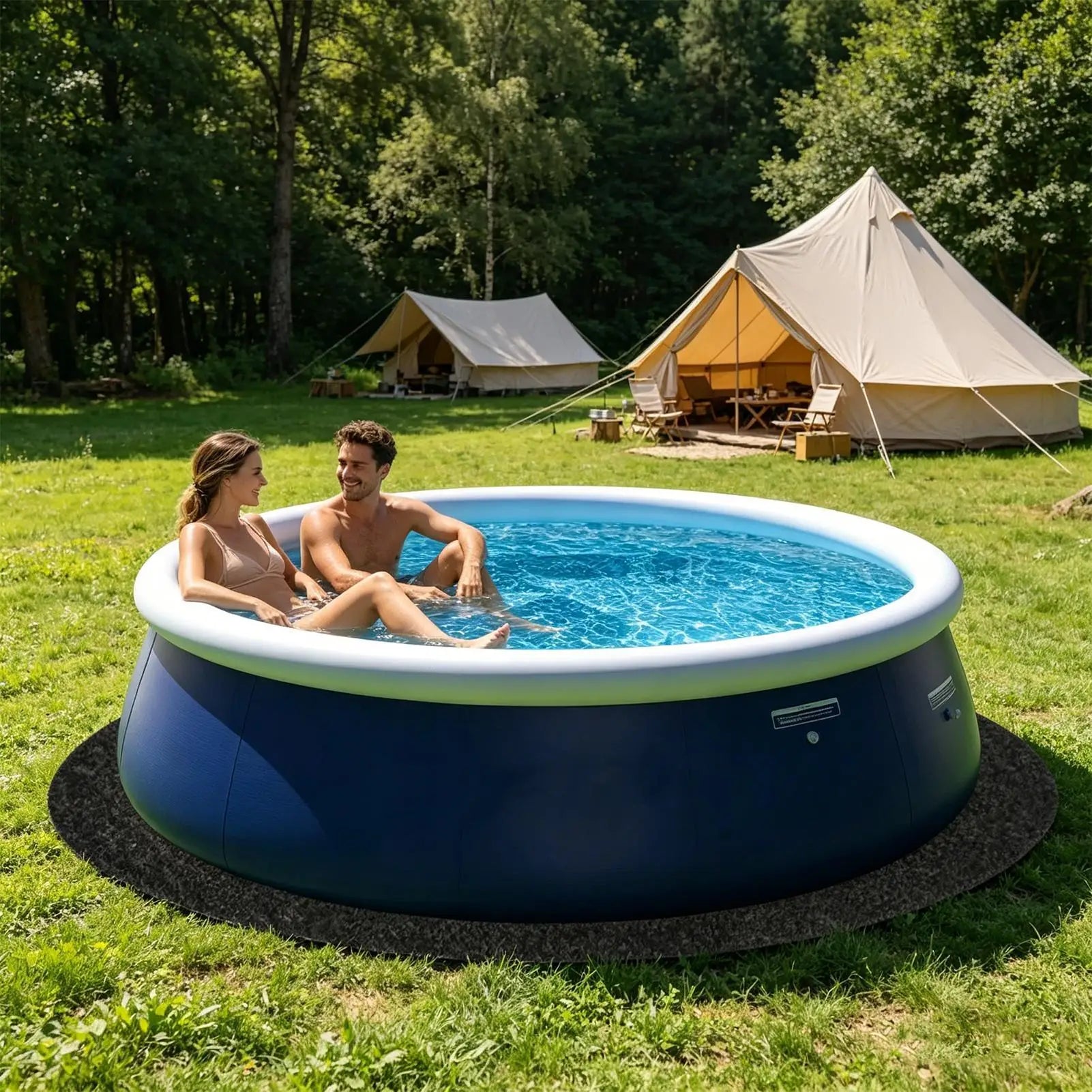 Pool Mats Floor Flooring Bottom Mat Waterproof Ground Pad Gravel