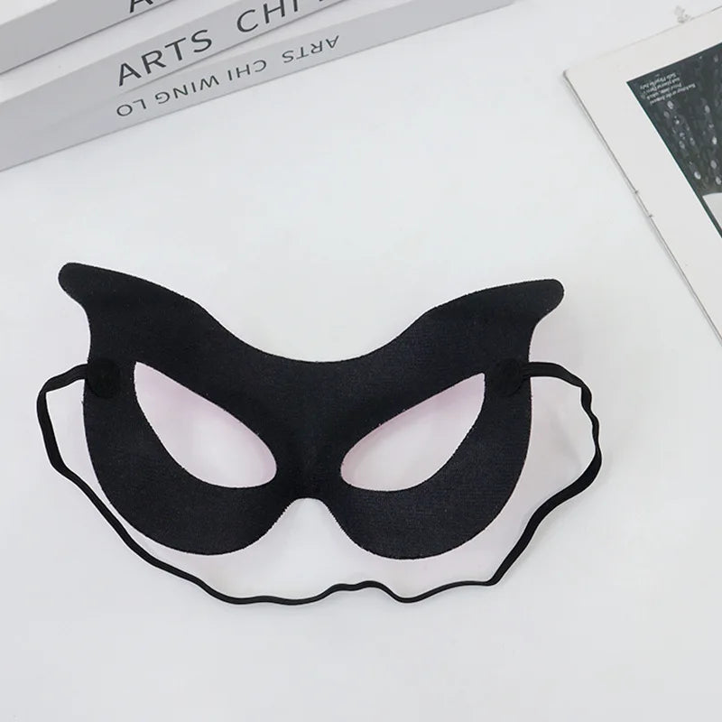 PVC Cat Fox Eye Masquerade Mask – Women's Venetian Half Mask