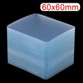Ultra-strong Glue Double Sided Adhesive Tape Transparent Square Wall Stickers Patch for Bathroom Seamless Waterproof Nano Tapes Zpaxo 60x60mm 20PCS 1mm