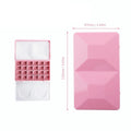 Big Travel Case Palette Half Pans Imitation Enamel Diamond Painting Zpaxo Pink S