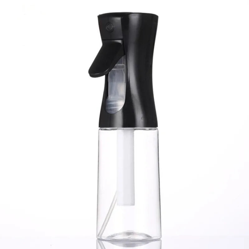 Refillable Continuous Oil Spray Bottle Kitchen Oil Sprays Olive Spray Bottle Cooking Baking Camping Vinegar Empty Dispenser Zpaxo 1PCS-normal-black