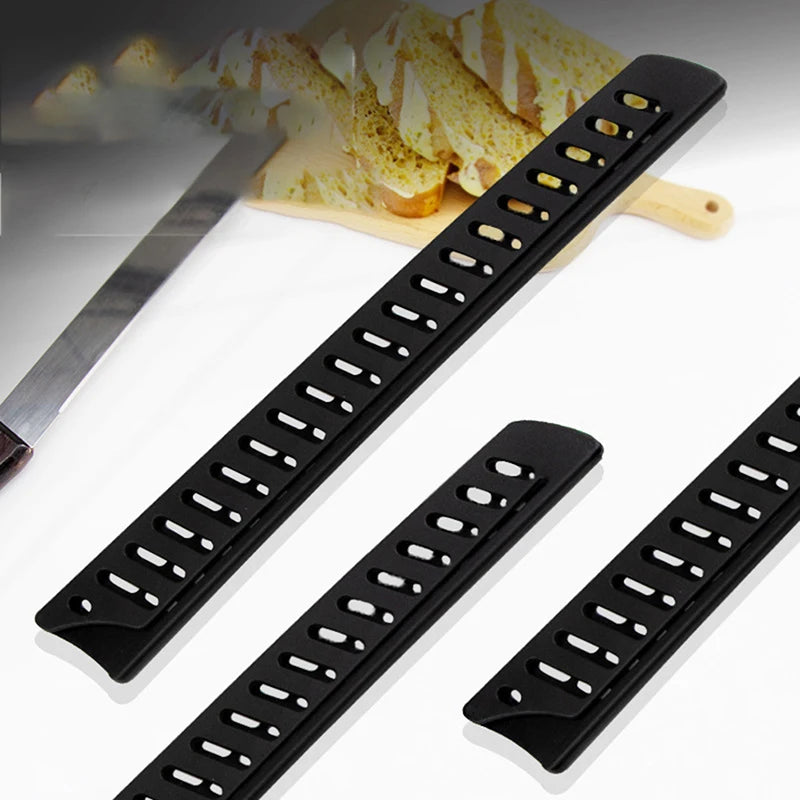 Black Plastic Kitchen Knife Blade Protector Cover 10 Inches Sleeve