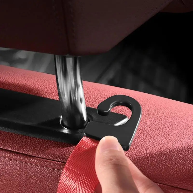 2-Pack Car Seat Webbing Hooks – Bag & Organizer Clip Hangers