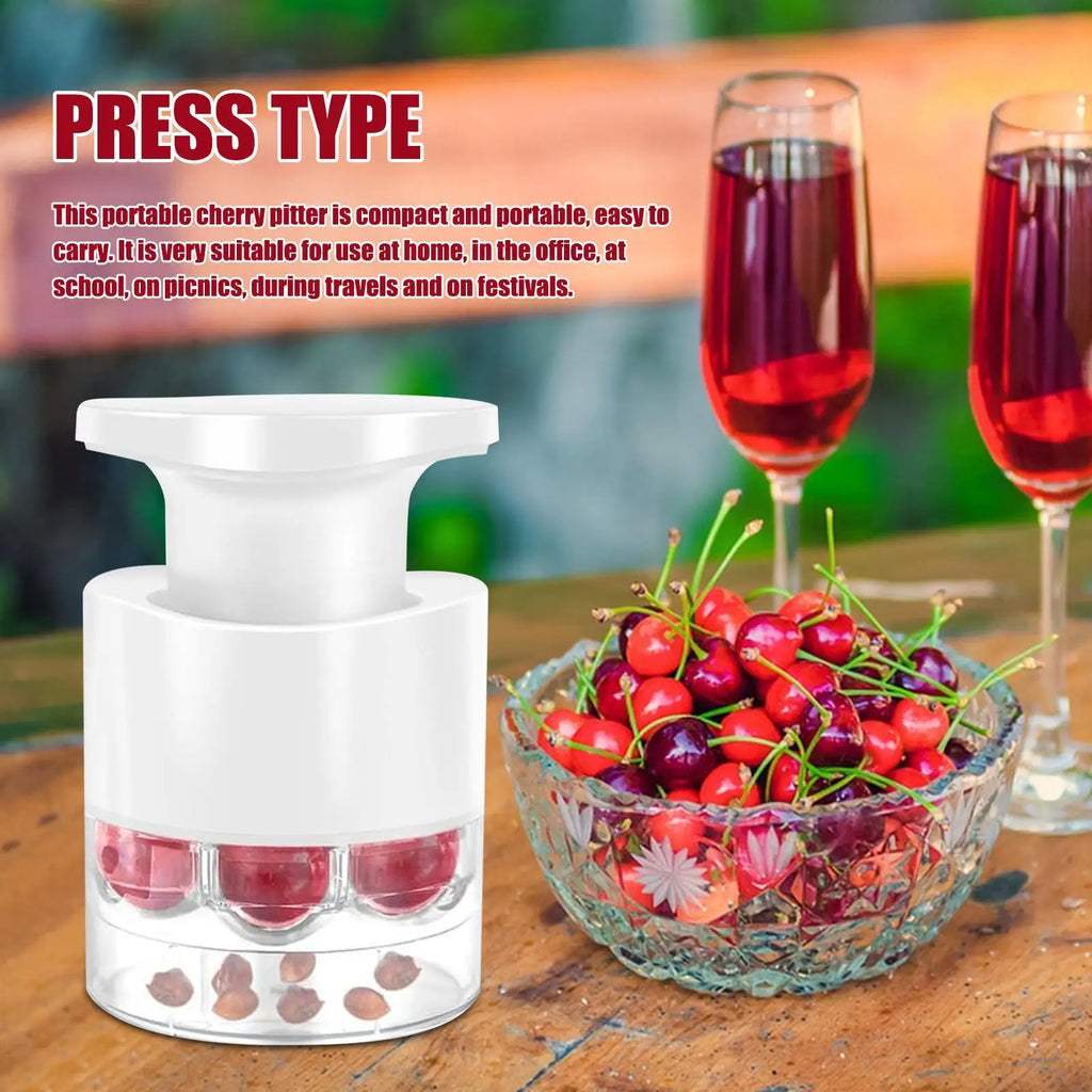 Easy-press Cherry Pitter 7 Holes Olive Seed Squeeze Tool Stoner