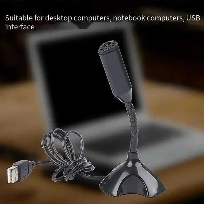 USB Microphone For Laptop And Computers Adjustable Studio Singing Gaming Streaming Mikrofon Stand Mic With Holder Desktop Zpaxo