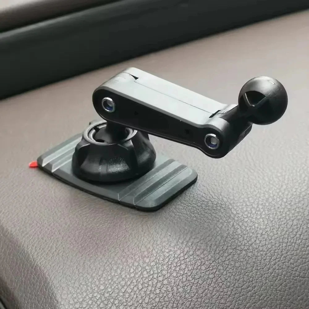 Ball Head Base Car Phone Holder Bracket Glue Sticker Dashboard Mobile