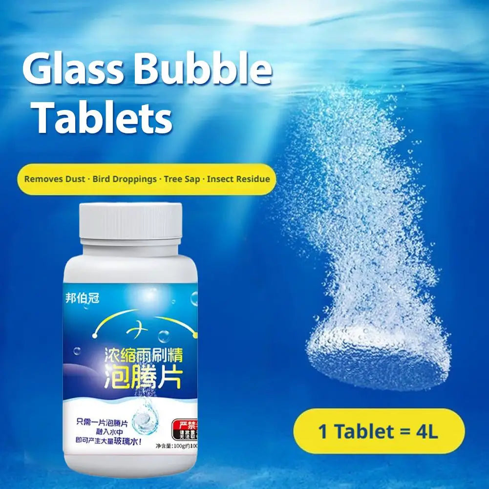 All-Season Windshield Washer Effervescent Tablets – 100 ct Windshield Washer Tablets Zpaxo