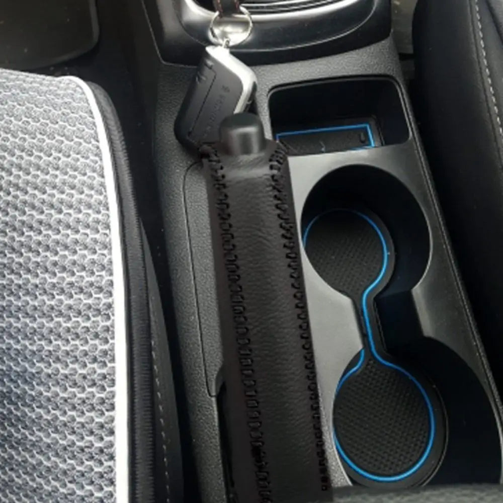 PU Leather Handbrake Sleeve Car Cover Protective Anti-slip Hand Brake Zpaxo