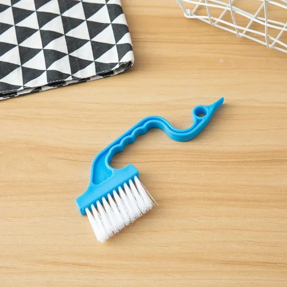 2-in-1 Window Gap Cleaning Brush & Flat Shovel | Kitchen & Bath Gap Cleaning Brush Zpaxo Blue