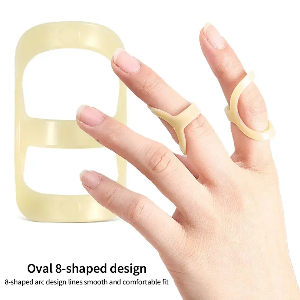 Oval Finger Splint Trigger Mallet Straightening Thumb Middle Ring