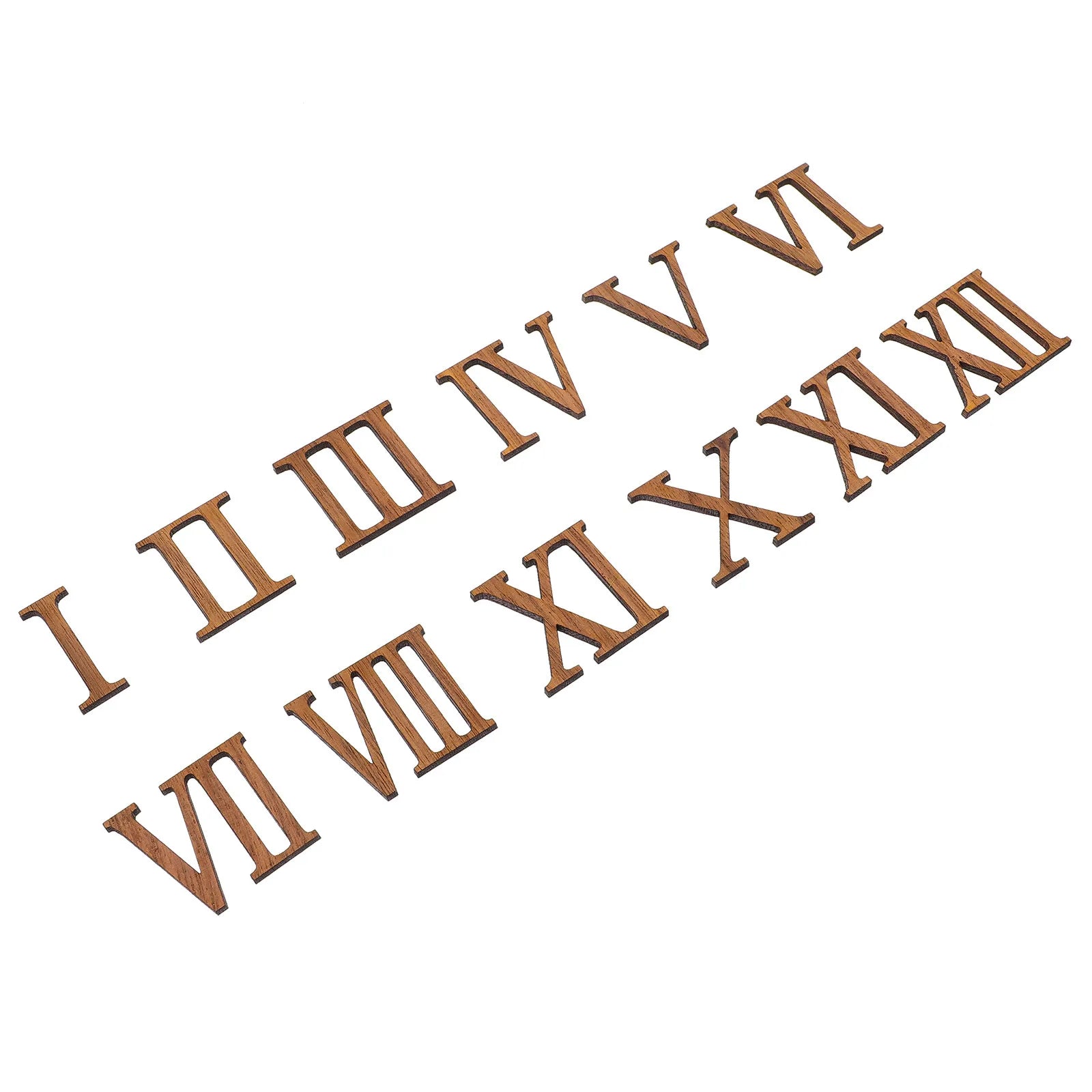 Clock Accessories Black Roman Numeral Wall Number Hardware Numbers