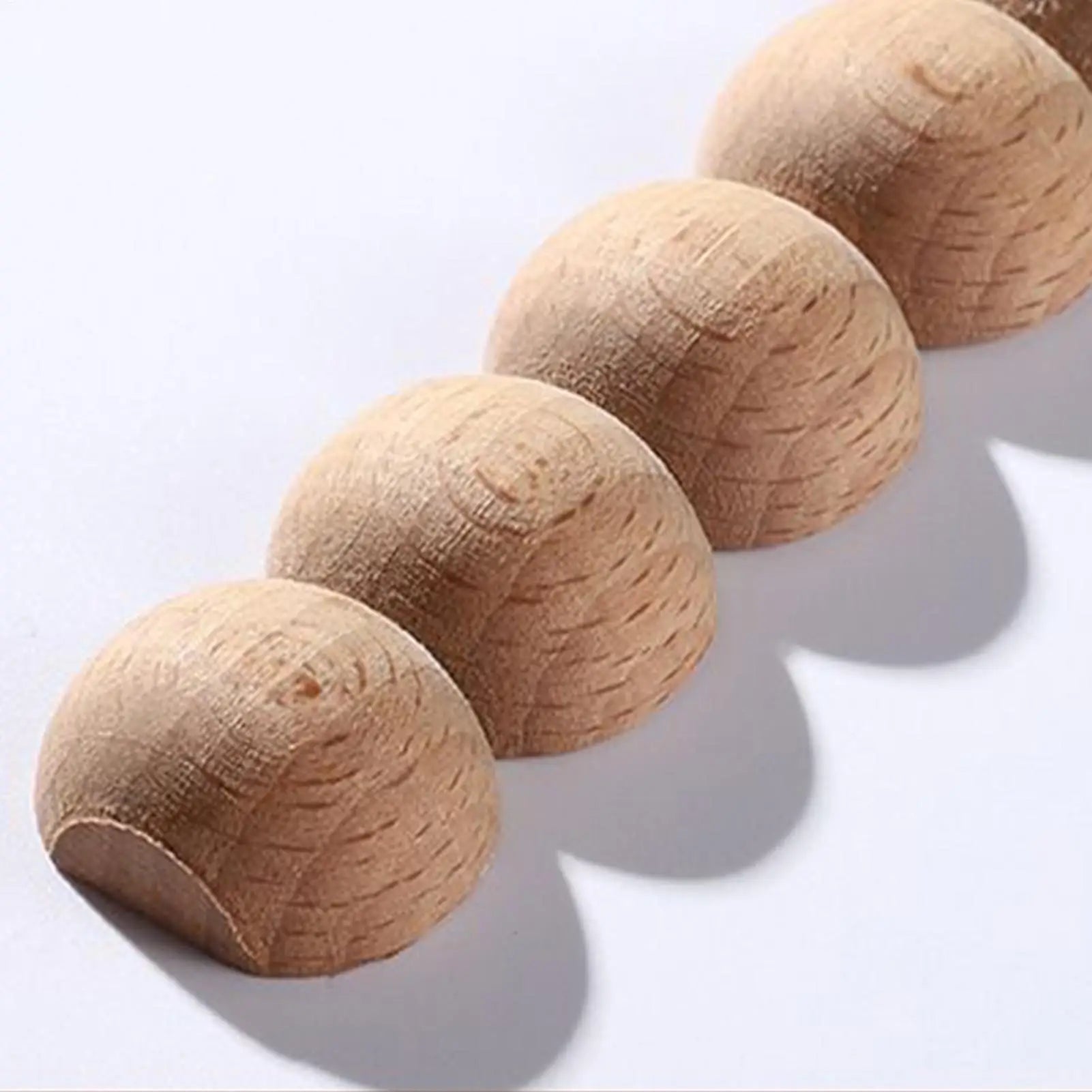 Half Round Wooden Beaded Molding Sticks Multifunctional Craft Wood