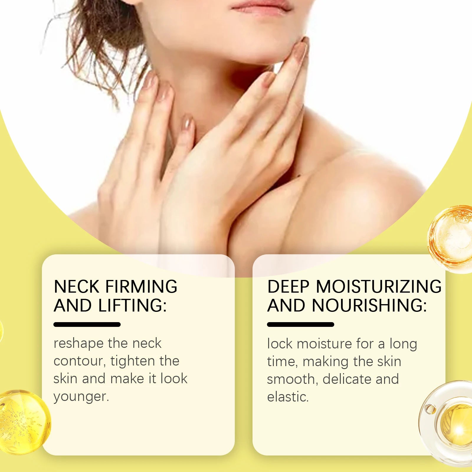 EELHOE Firming Neck Cream – Anti-Aging Lifting & Tightening Anti-Aging Neck Cream Zpaxo