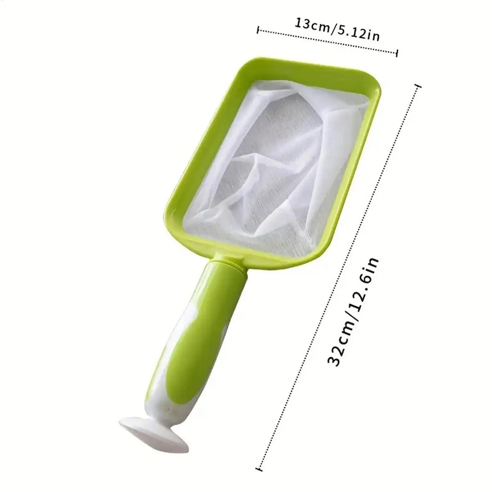 Pool Cleaning Net Fine Mesh Skimmer Rake Scoop Detachable Handle Tub