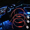 LED Ambient Light Transparent Lamp Body Circular Car Inner Bowl Door