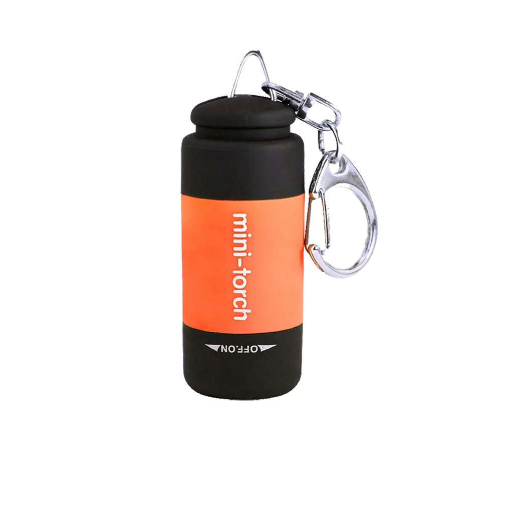 POCKETMAN Mini LED Keychain Flashlight – USB Rechargeable