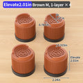Multi-purpose Round Furniture Risers Non-slip Quiet Moisture-proof