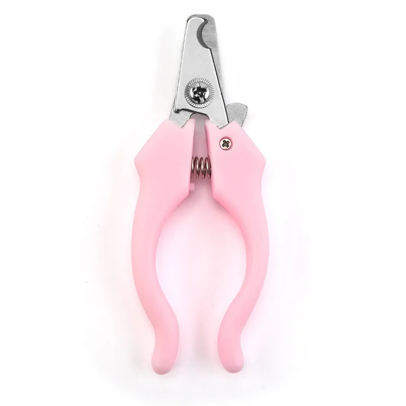 Dog Nail Clipper Grooming Straight Scissors File Pet Comb Cat Hair