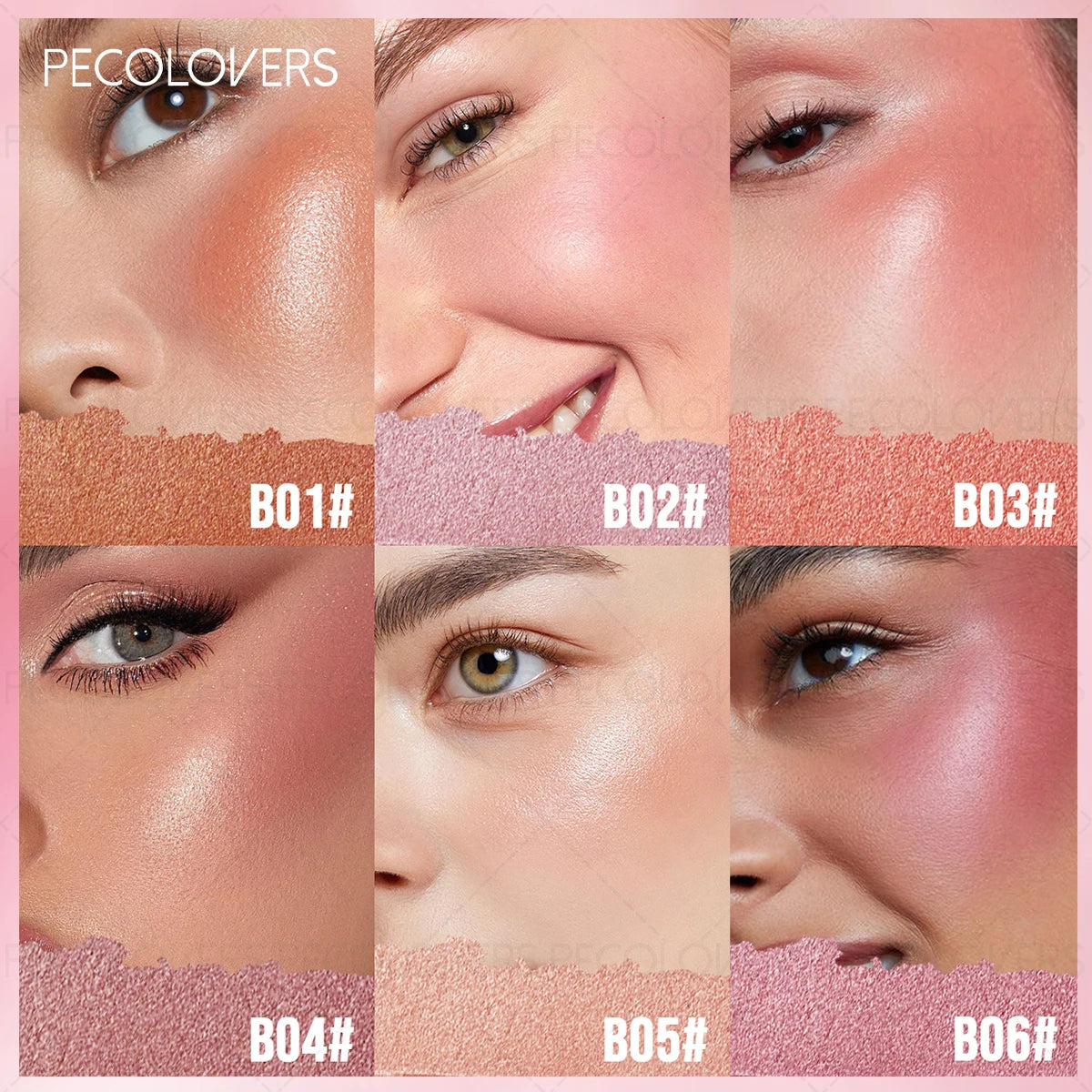 1PC Matte, Brightening, Natural Nude Makeup, High Pigment, Multi-functional Blush Stick, A Must-have Makeup Tool for Everyday Zpaxo