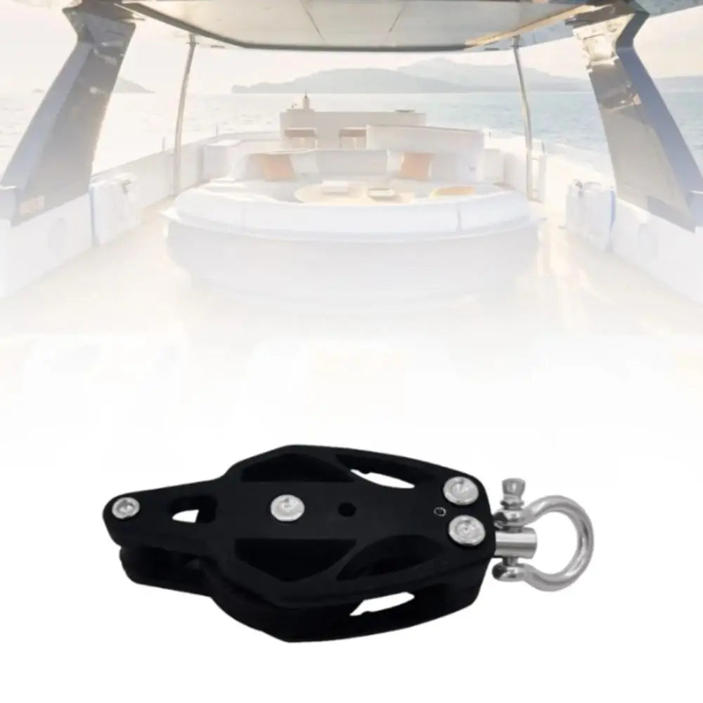 Nylon Stainless Steel Pulley Block Smooth Bearing Efficient Design Zpaxo