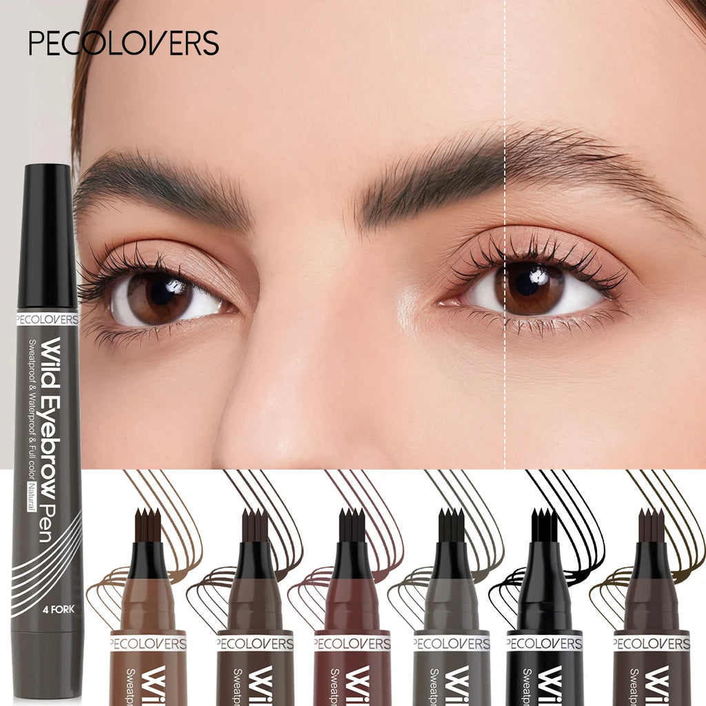 1PC Eyebrow Pencil Water Brow Pencil Waterproof Sweatproof Long-Lasting Non-Smudging,Creating Distinct Individual Strands Zpaxo