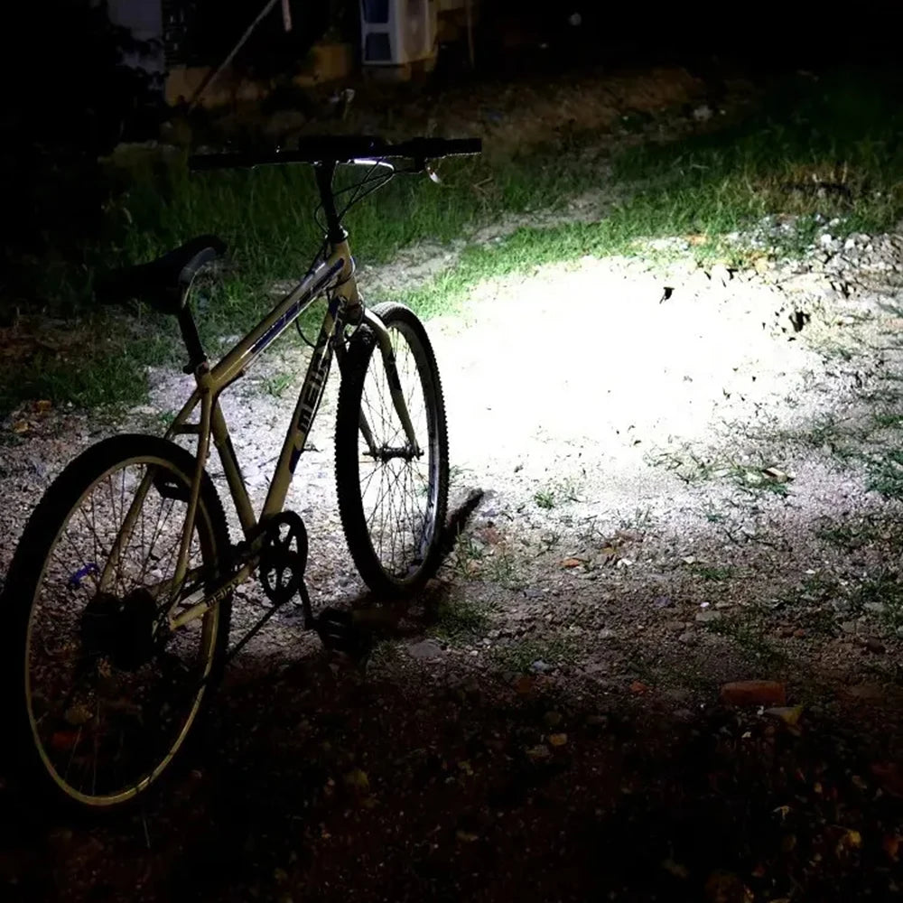 LED 6600 mAh Bicycle Light 2800 LM MTB Road Bike Front Lamp USB Rechargeable Safty Warning 5 Modes Cycling Bicycle Lights Zpaxo