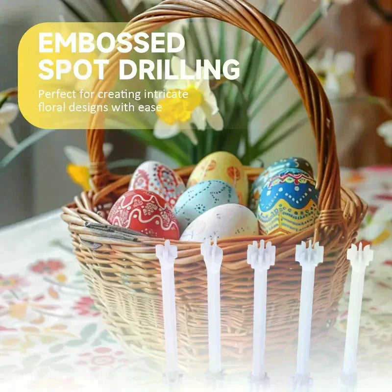 Flower Floral Dotting Tools Dot Painting Pen Embossing Tool Art Stamp Zpaxo