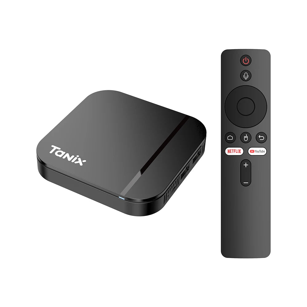 Tanix TX13 TV Box Dual Wifi 4K HDR Android14 Allwinner H618 Quad Core Zpaxo TX13 100V-240V US Plug