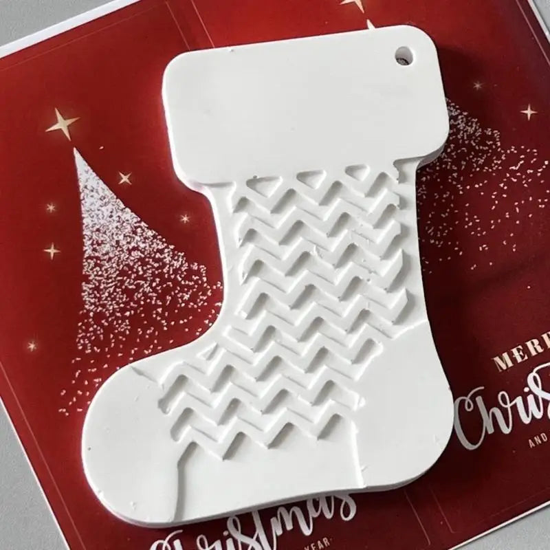 Christmas Stocking Silicone Molds DIY Holiday Decorations Baking