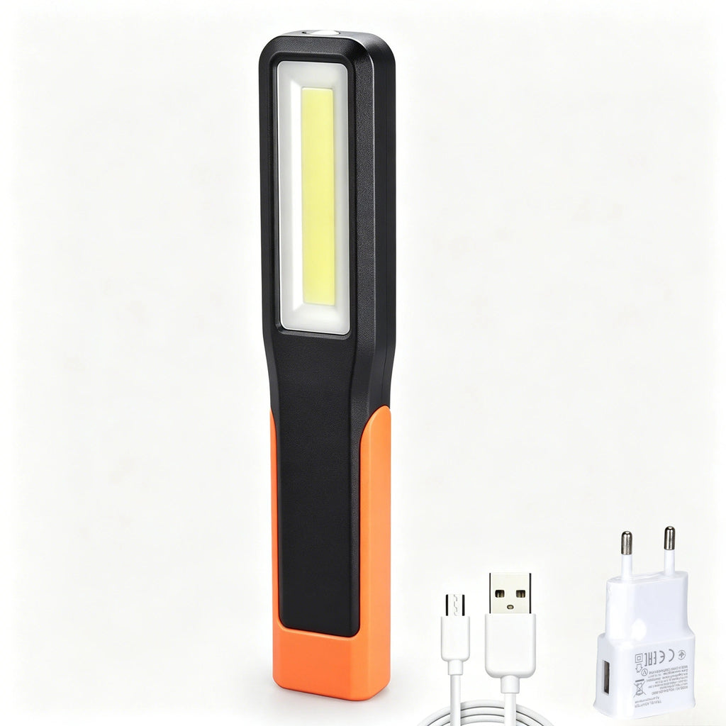COB LED Magnetic Work Light – USB Rechargeable Flashlight Lantern LED Work Light Zpaxo 1PC-EU Plug