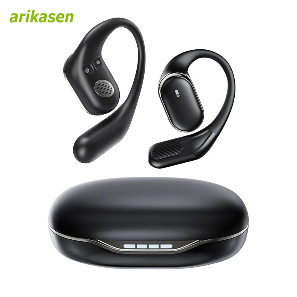Wireless Headphones Open Ear Earbuds Bluetooth 5 4 Earphones 60 Hrs