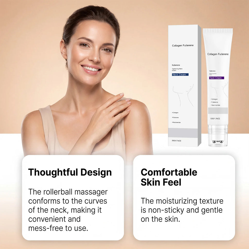 Collagen Neck Cream – Firming, Lifting & Wrinkle Reduction Neck Firming Cream Zpaxo