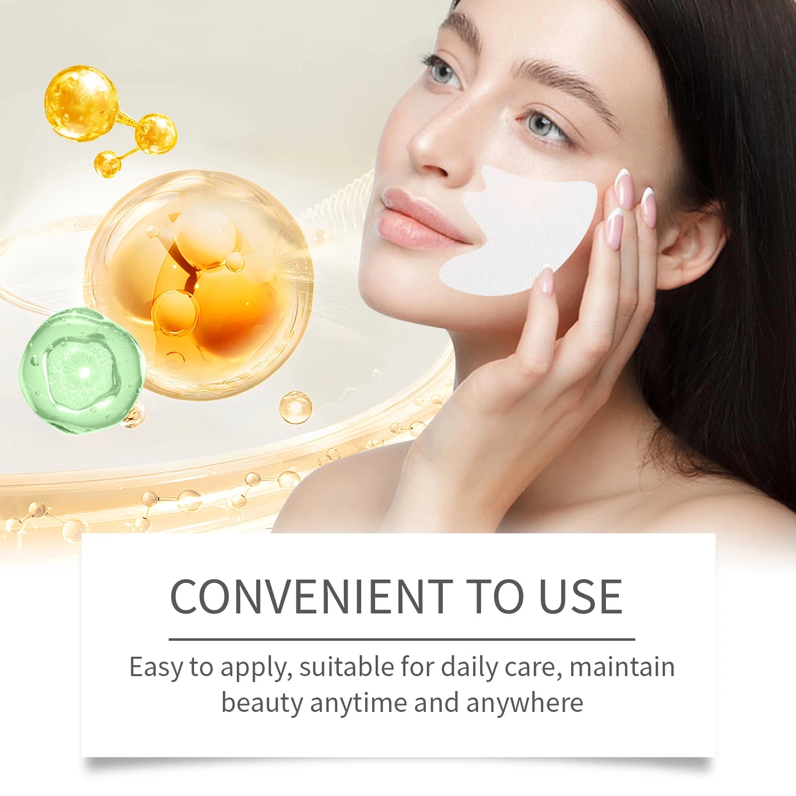 Eelhoe Smile Lines Patches – Nasolabial Fold Anti-Aging Mask Anti-Aging Face Patch Zpaxo